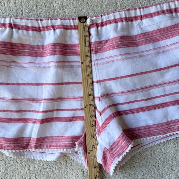 Polo Ralph Lauren Lounge Shorts Striped Drawstring Pom Pom Trim XL - Picture 7 of 9